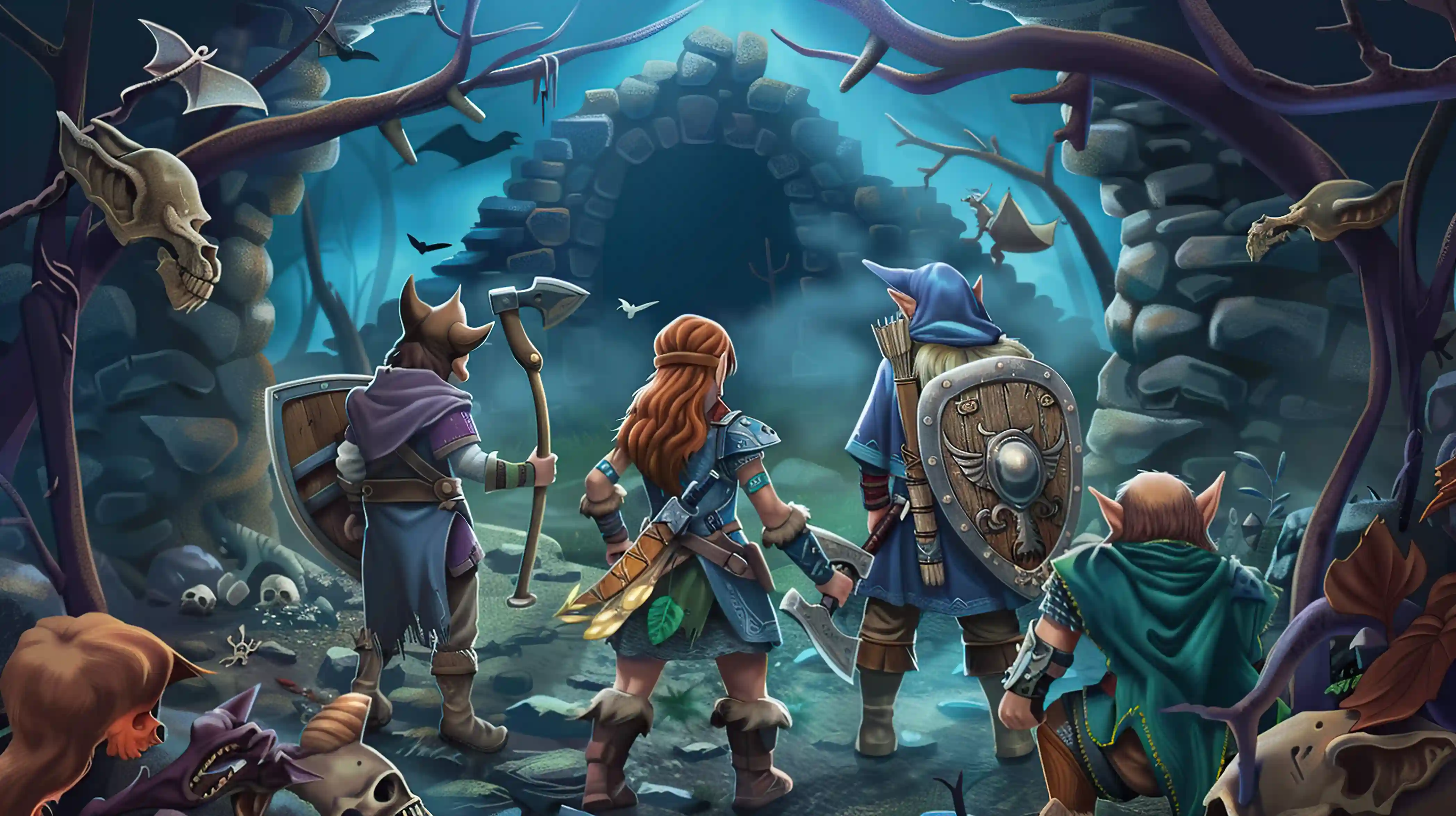 Colorful Game Interface